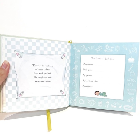 Baby Book Newborn Expectations My First Journal 2000 Scrapbook Log Record Mother - Picture 7 of 13